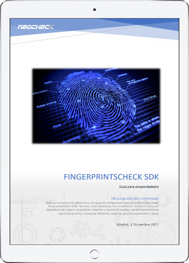 Huellas Dactilares Sdk Verificacion Biometrica De Huella Dactilar
