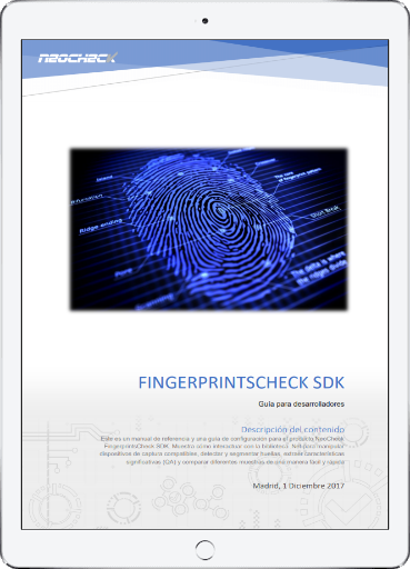 Huellas dactilares SDK