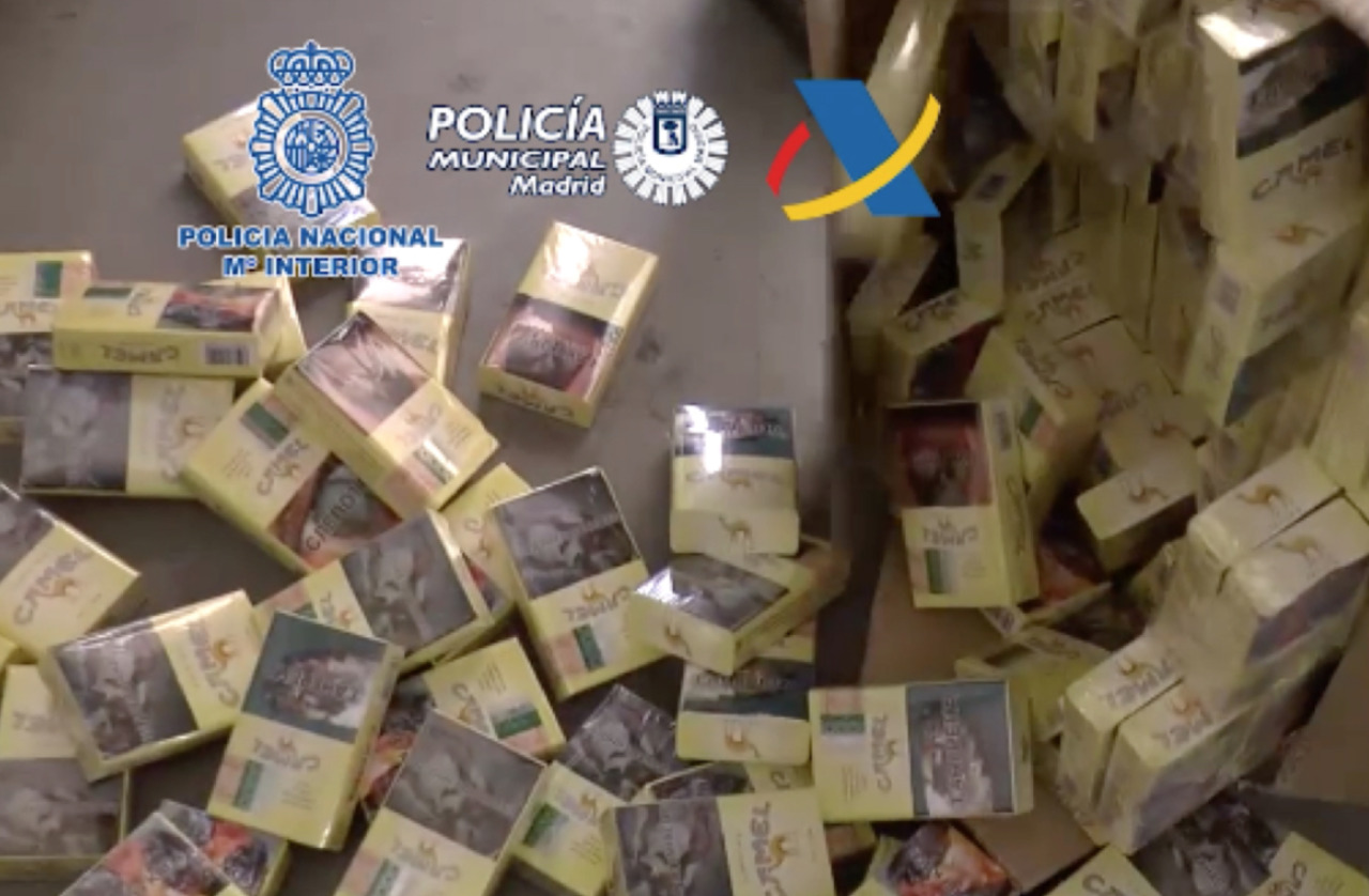 Desarticulada organización criminal dedicada al contrabando de tabaco y al blanqueo de capitales