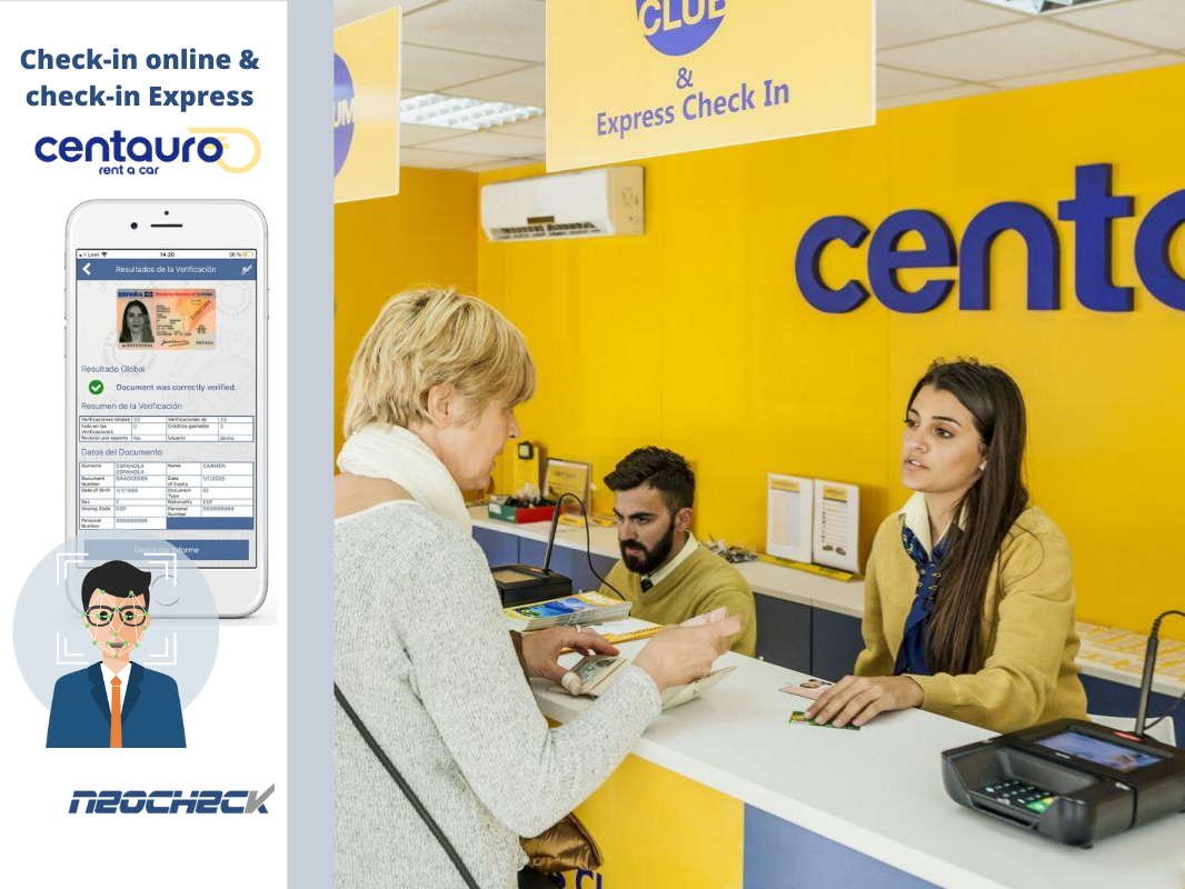 Centauro Rent a Car automatiza su check-in con NeoCheck