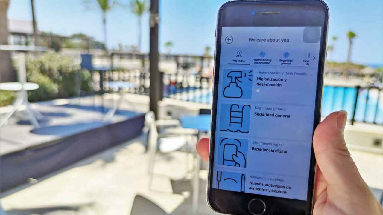 Tecnología anti Covid en nuestros hoteles de sol y playa