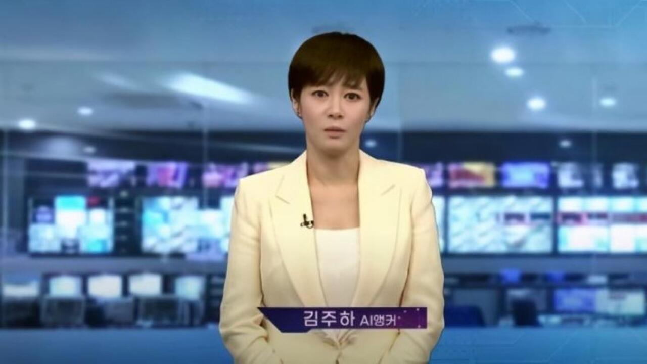 El informativo en Corea del Sur ya lo presenta una IA