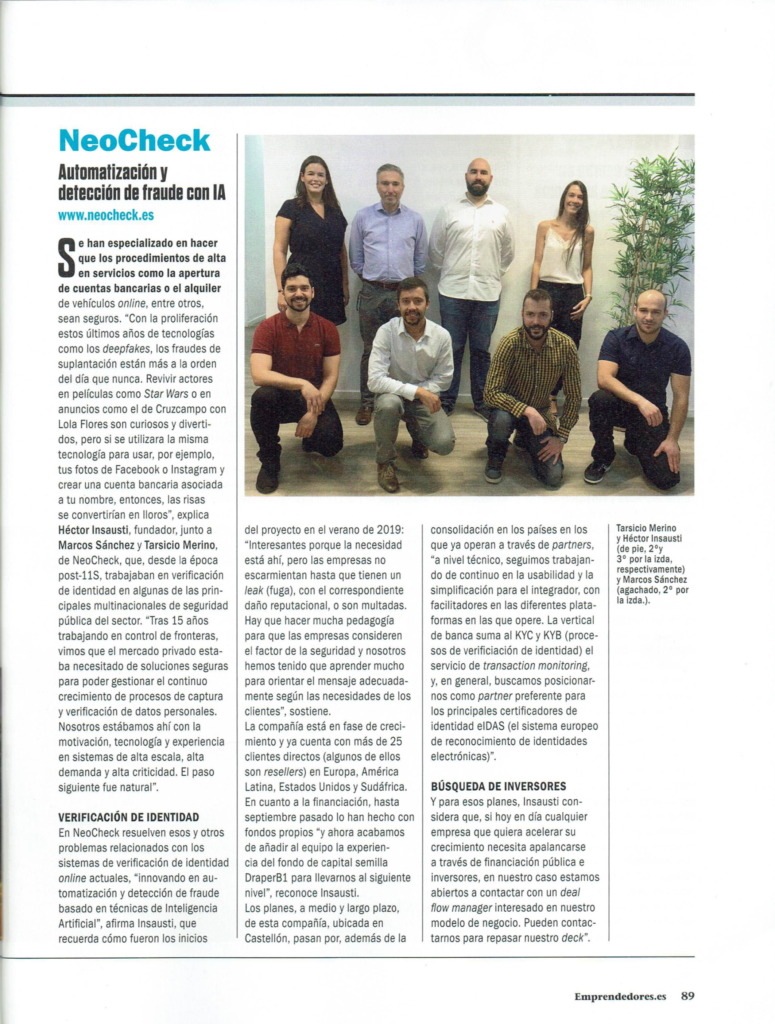 NeoCheck Emprendedores